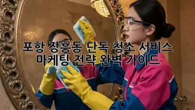 포항 장흥동 단독 청소 서비스 마케팅 전략 완벽 가이드